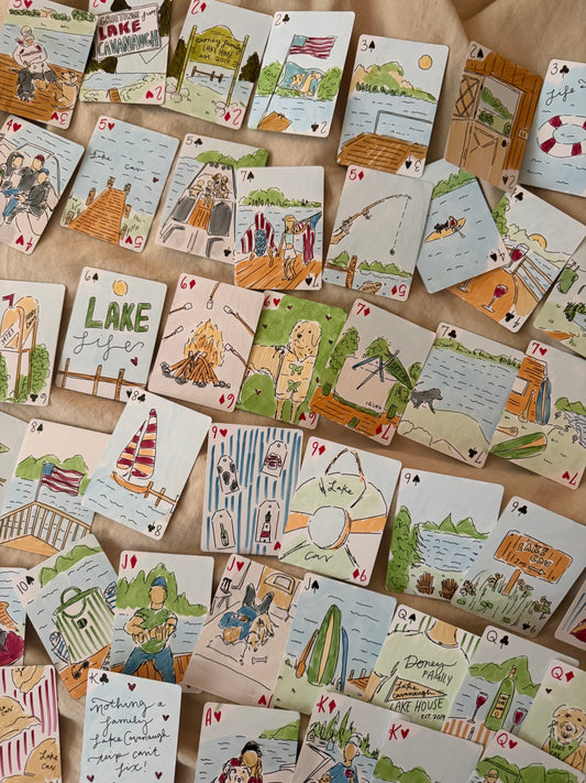 Custom Playing Card FULL Deck SEMI RUSH (3-4 WEEK TURNAROUND- END OF JULY)