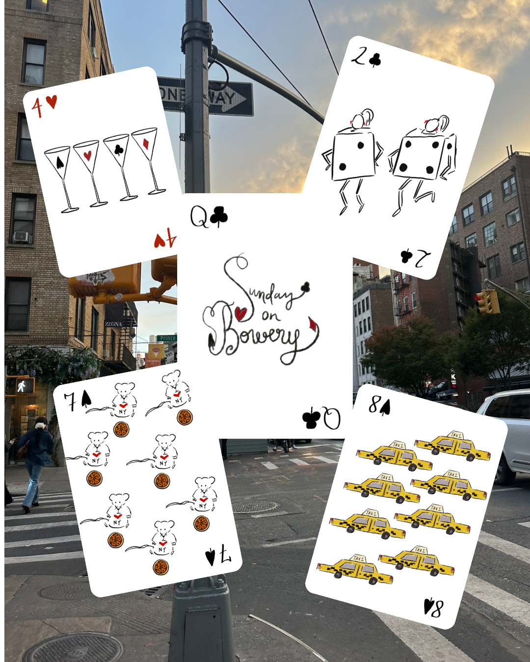 Preorder: Signature Sunday on Bowery Deck of Cards