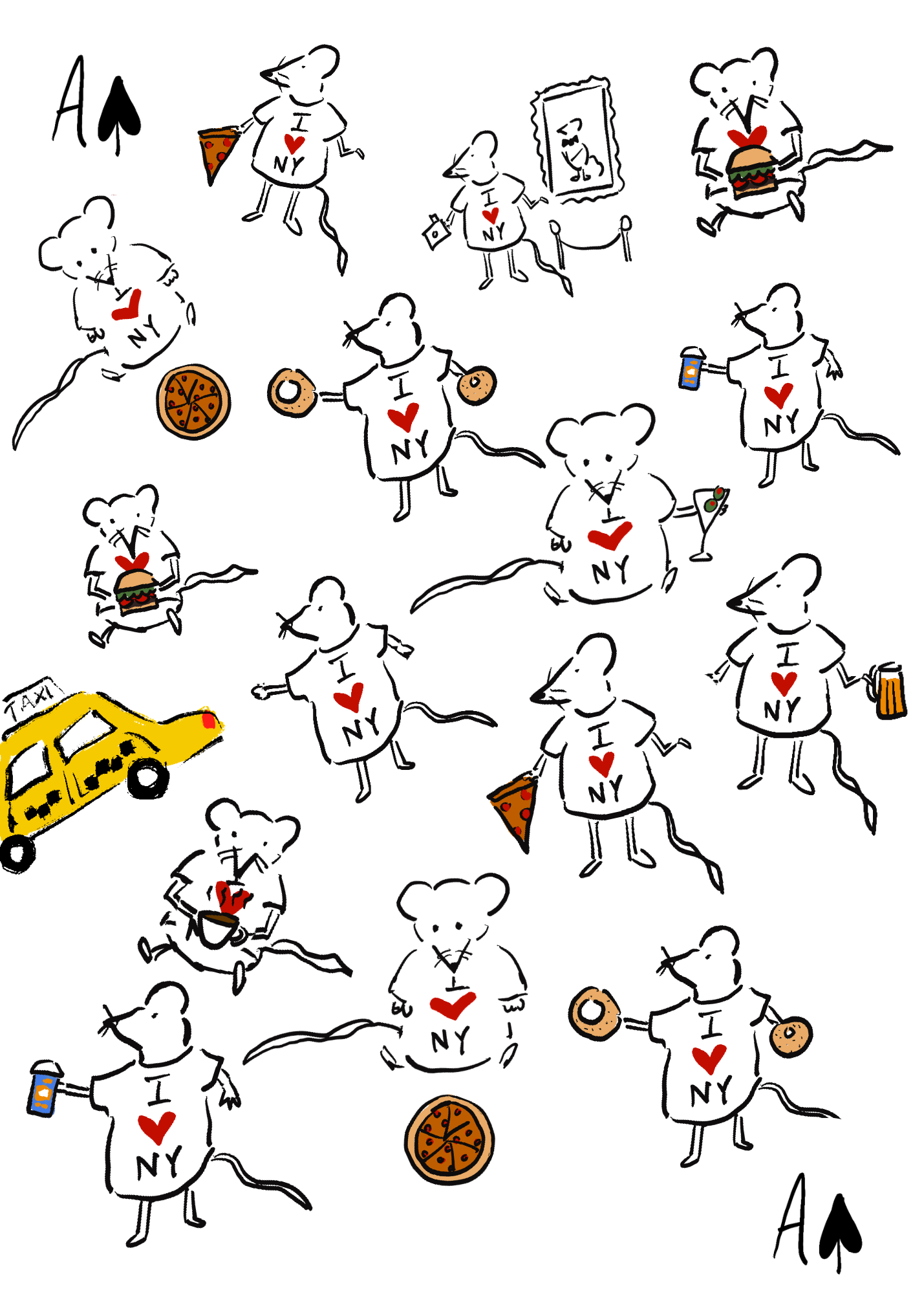 RATS OF NEW YORK PRINT (MONTH 2)